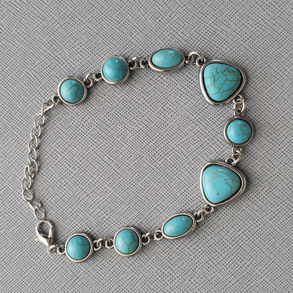 New Fun Fashion/Costume Jewelry Turquoise Bracelet